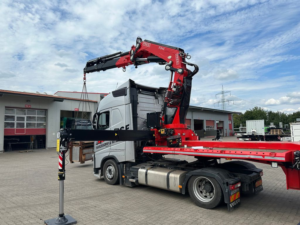Wiese Stufensattel Tieflader mit Kran Fassi F545 - סמיטריילר עם מטען נמוך: תמונה 3 Wiese Stufensattel Tieflader mit Kran Fassi F545 - סמיטריילר עם מטען נמוך: תמונה 3