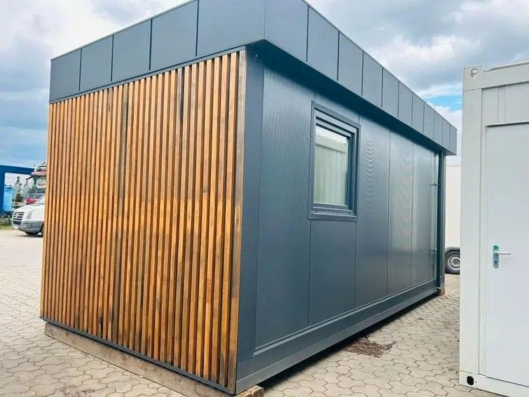 Wiese Wunderschöner Büro/Saunacontainer - קרון נגרר מוביל מכולות/ החלפת גוף: תמונה 4 Wiese Wunderschöner Büro/Saunacontainer - קרון נגרר מוביל מכולות/ החלפת גוף: תמונה 4