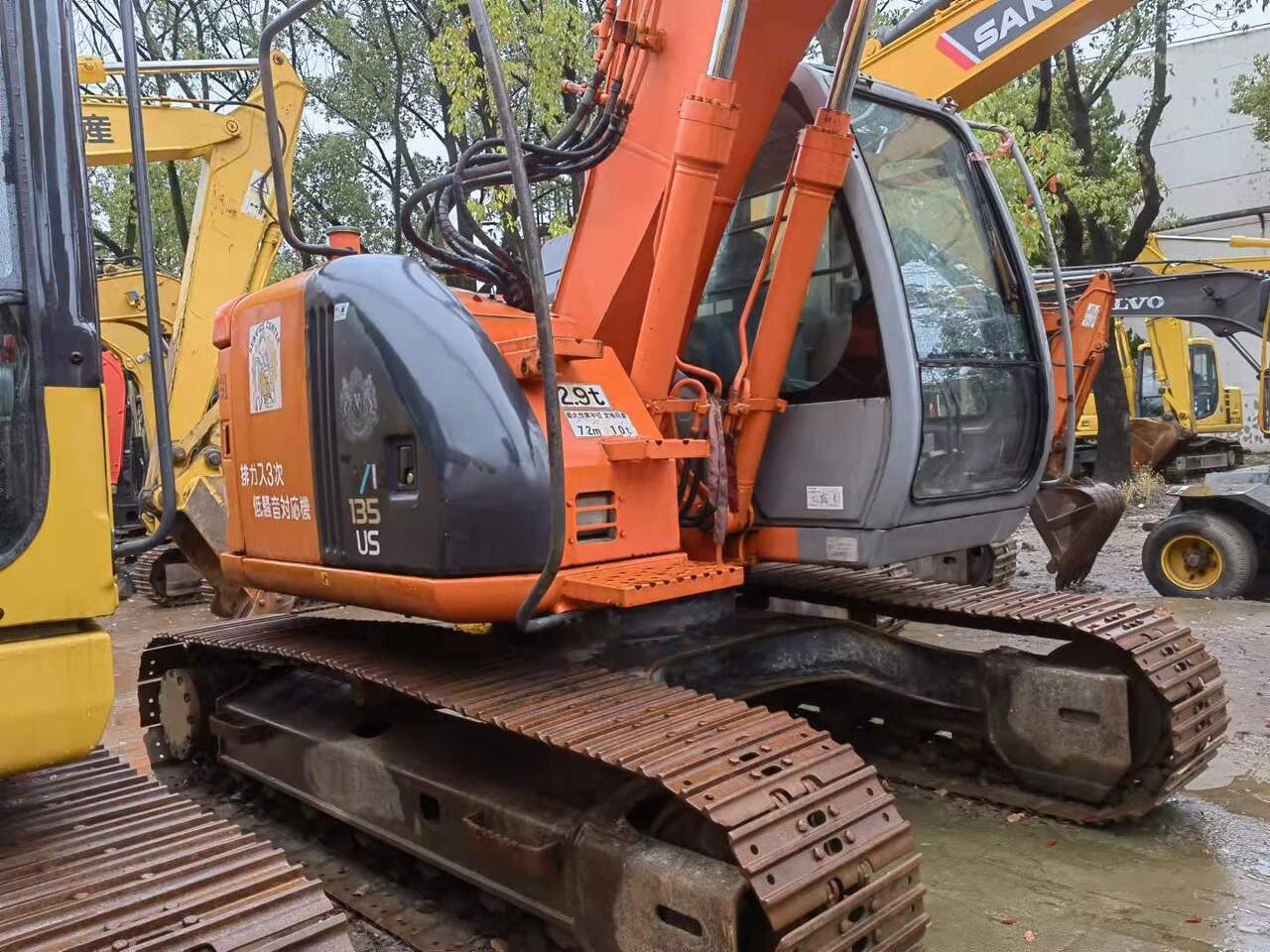 HITACHI ZX135US - מחפר סורק: תמונה 1 HITACHI ZX135US - מחפר סורק: תמונה 1