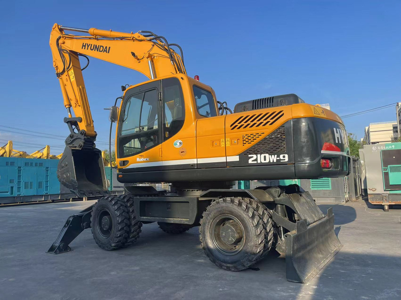 Hyundai R210W-9 - מחפר גלגלים: תמונה 5 Hyundai R210W-9 - מחפר גלגלים: תמונה 5