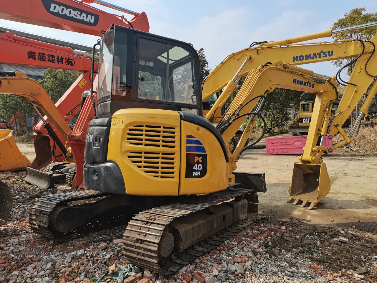 KOMATSU PC40MR - מיני מחפר: תמונה 3 KOMATSU PC40MR - מיני מחפר: תמונה 3