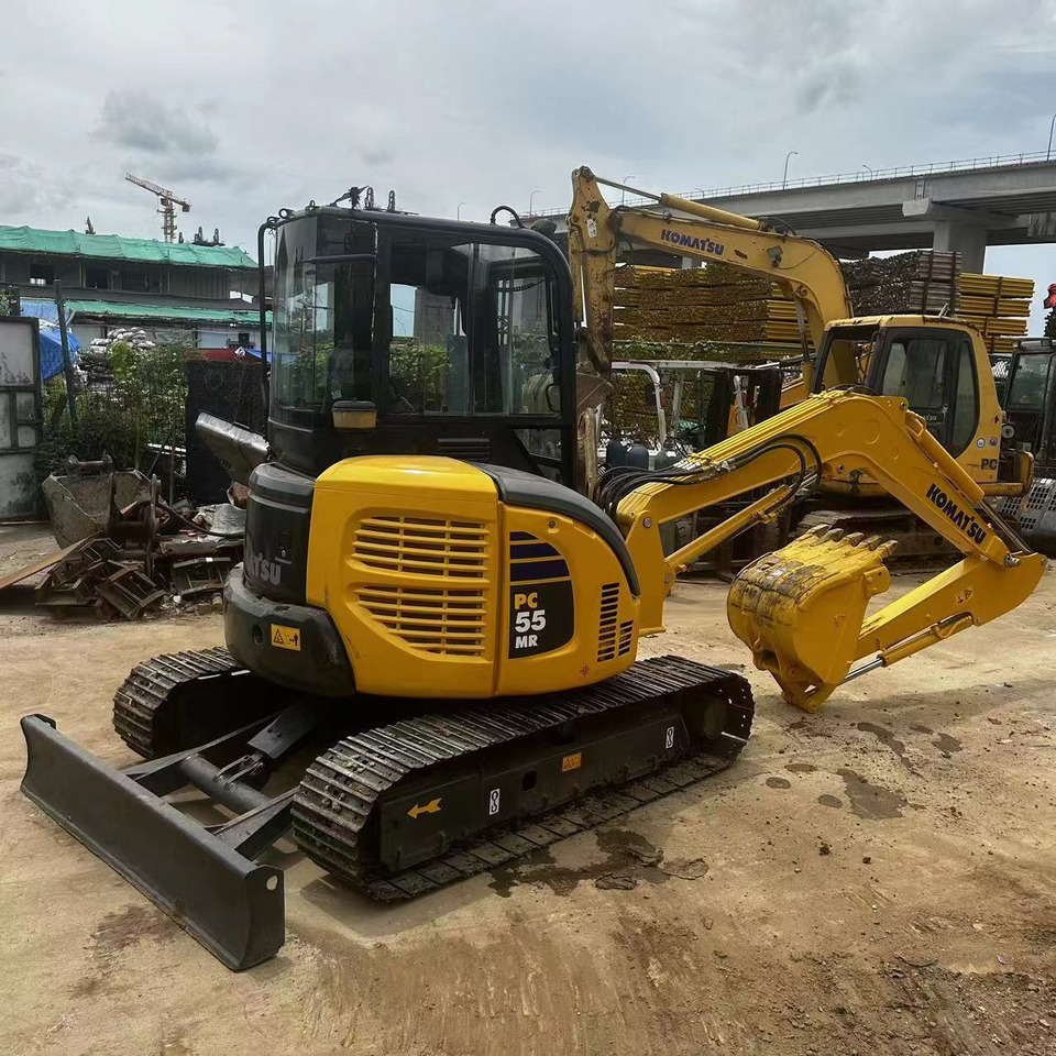 KOMATSU PC55MR - מיני מחפר: תמונה 1 KOMATSU PC55MR - מיני מחפר: תמונה 1