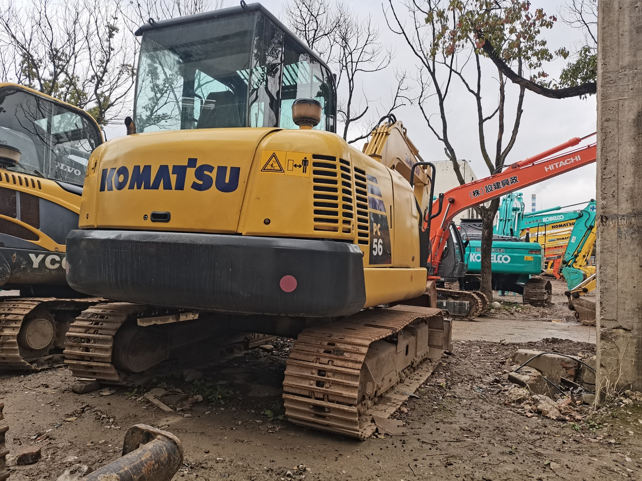 KOMATSU PC56-7-Mini excavator - מיני מחפר: תמונה 3 KOMATSU PC56-7-Mini excavator - מיני מחפר: תמונה 3