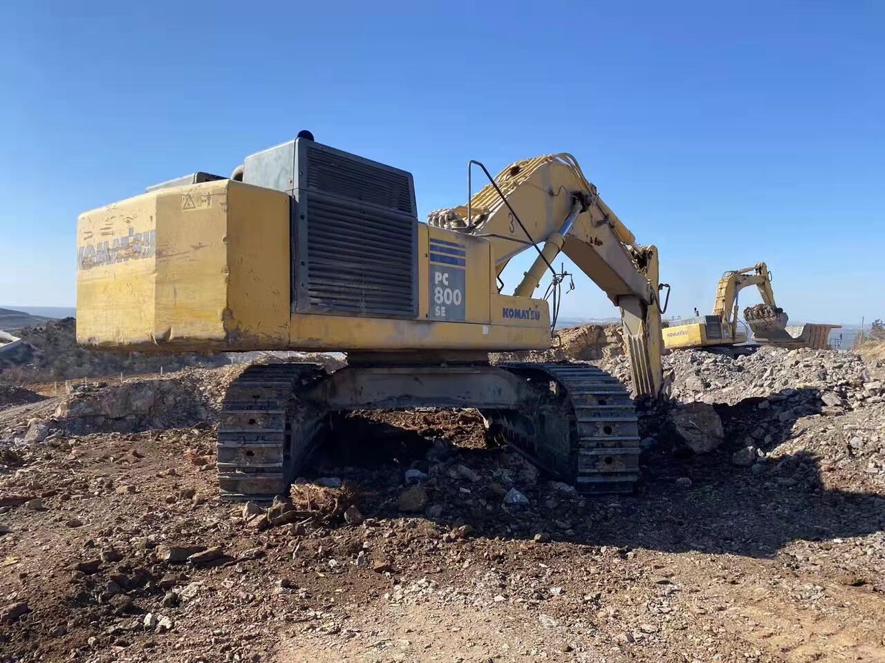 KOMATSU PC800SE-7 - מחפר סורק: תמונה 2 KOMATSU PC800SE-7 - מחפר סורק: תמונה 2