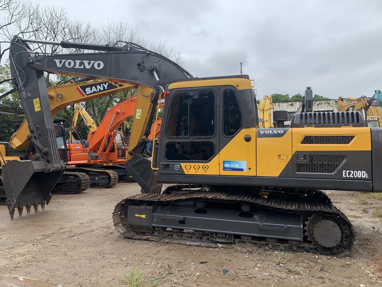 VOLVO EC200DL - מחפר סורק: תמונה 1 VOLVO EC200DL - מחפר סורק: תמונה 1