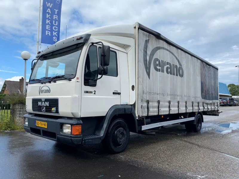MAN 8.153 MANUAL HOLLAND TRUCK NEW NEW NEW - משאית וילונות צד: תמונה 1 MAN 8.153 MANUAL HOLLAND TRUCK NEW NEW NEW - משאית וילונות צד: תמונה 1