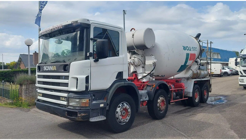 Scania P114-340 8x4 Mixer Full Steel Spring - משאית מערבלת בטון: תמונה 1 Scania P114-340 8x4 Mixer Full Steel Spring - משאית מערבלת בטון: תמונה 1