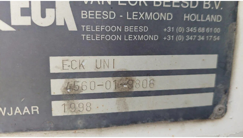 סמיטריילר עם קירור Van Eck 3 AXLE BPW THERMO KING SMX-II: תמונה 10