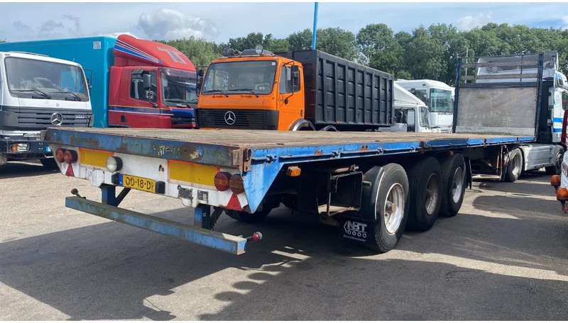 סמיטריילר צד נופל/ שטוח Zwalve 3 BPW axle with DRUM brake: תמונה 8
