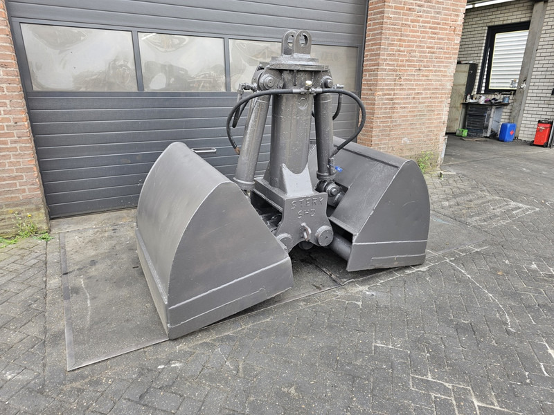 Liebherr gm 1250 liter clamshell bucket liebherr sennebogen fuchs - דלי מכל קונכיה עבור מכונת בנייה: תמונה 3 Liebherr gm 1250 liter clamshell bucket liebherr sennebogen fuchs - דלי מכל קונכיה עבור מכונת בנייה: תמונה 3