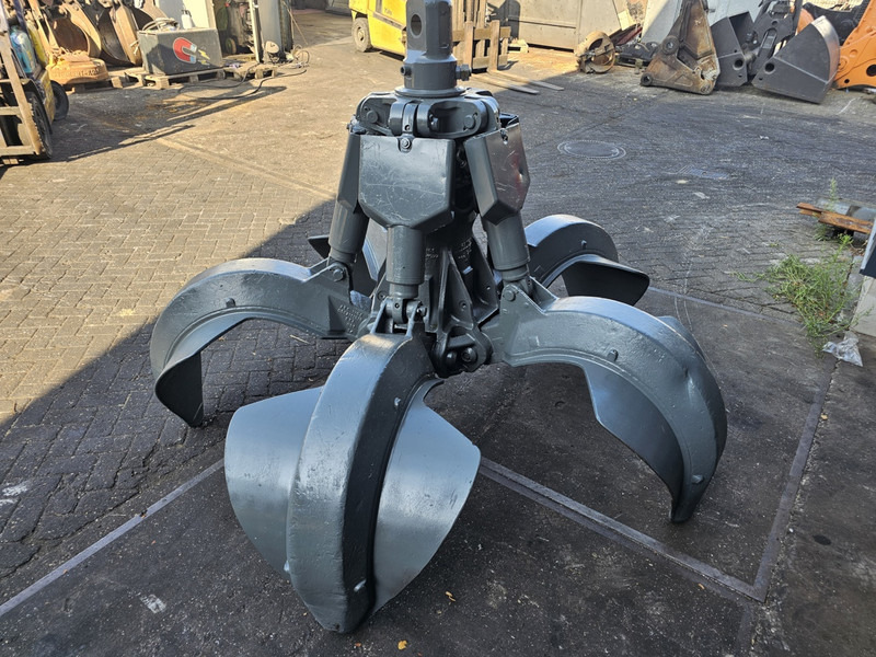 Fuchs hdms 600l poliepgrijper orange peel fuchs mhl - מכונת אחיזה עבור מכונה חקלאית: תמונה 3 Fuchs hdms 600l poliepgrijper orange peel fuchs mhl - מכונת אחיזה עבור מכונה חקלאית: תמונה 3