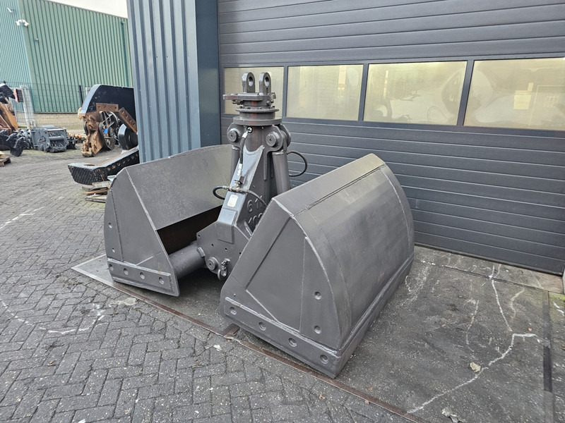 Overslag grijper groeneveld clamshell bucket sennebogen liebherr lh fuchs - דלי מכל קונכיה עבור מכונת בנייה: תמונה 2 Overslag grijper groeneveld clamshell bucket sennebogen liebherr lh fuchs - דלי מכל קונכיה עבור מכונת בנייה: תמונה 2