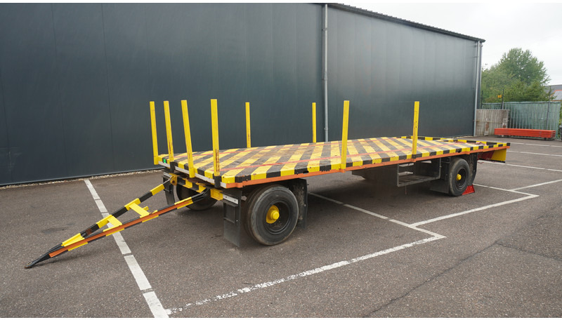 2 AXLE FLATBED FARM TRAILER - קרון נגרר צד נופל/ שטוח: תמונה 3 2 AXLE FLATBED FARM TRAILER - קרון נגרר צד נופל/ שטוח: תמונה 3