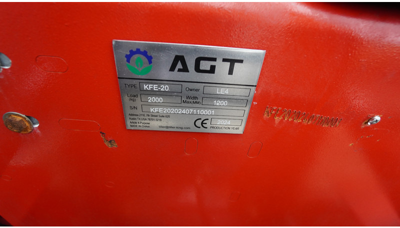 AGT KFE-20 NEW ELECTRIC FORKLIFT DUPLEX - מכונת בנייה: תמונה 5 AGT KFE-20 NEW ELECTRIC FORKLIFT DUPLEX - מכונת בנייה: תמונה 5