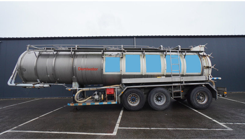 Burg 3 AXLE WATER TANK 29.975LTR - סמיטריילר מכל: תמונה 1 Burg 3 AXLE WATER TANK 29.975LTR - סמיטריילר מכל: תמונה 1