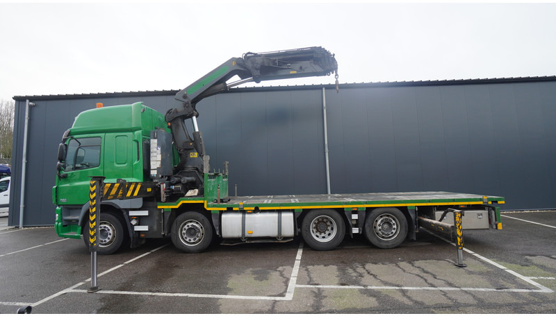 DAF CF 85.410 8X2 OPEN BOX WITH PALFINGER 42502 CRANE - משאית מנוף: תמונה 1 DAF CF 85.410 8X2 OPEN BOX WITH PALFINGER 42502 CRANE - משאית מנוף: תמונה 1