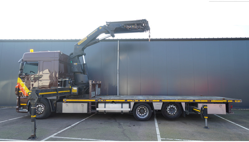 DAF XF 460 6X2 FLATBED TRUCK WITH PALFINGER PK 50002 CRANE - משאית מנוף: תמונה 1 DAF XF 460 6X2 FLATBED TRUCK WITH PALFINGER PK 50002 CRANE - משאית מנוף: תמונה 1