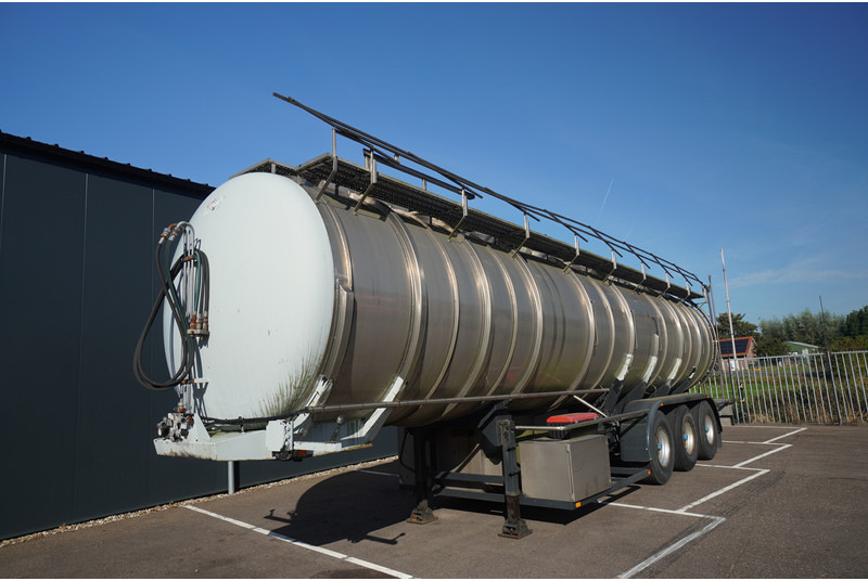 Dijkstra 3 AXLE CHEMIE TANK TRAILER 42 m3 - סמיטריילר מכל: תמונה 2 Dijkstra 3 AXLE CHEMIE TANK TRAILER 42 m3 - סמיטריילר מכל: תמונה 2