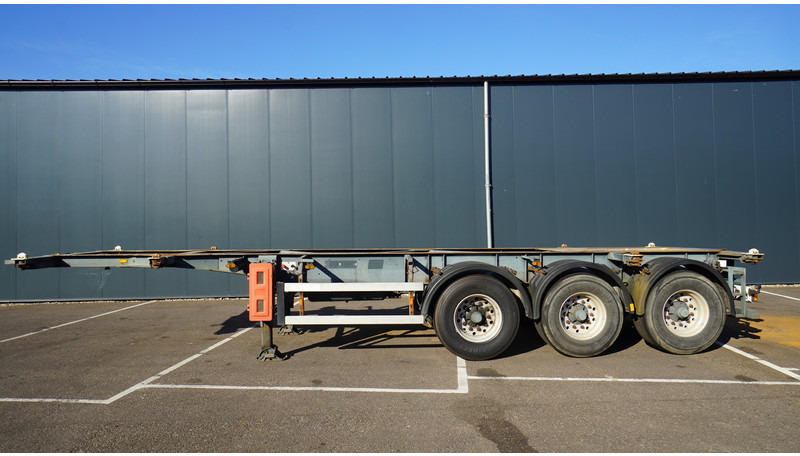 Groenewegen 3 AXLE CONTAINER TRANSPORT TRAILER - סמיטריילר מוביל מכולות/ החלפת גוף: תמונה 1 Groenewegen 3 AXLE CONTAINER TRANSPORT TRAILER - סמיטריילר מוביל מכולות/ החלפת גוף: תמונה 1