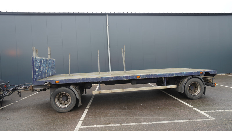 Hoffman 2 AXLE FLATBED WITH TWIST LOCKS 20FT - קרון נגרר צד נופל/ שטוח: תמונה 1 Hoffman 2 AXLE FLATBED WITH TWIST LOCKS 20FT - קרון נגרר צד נופל/ שטוח: תמונה 1