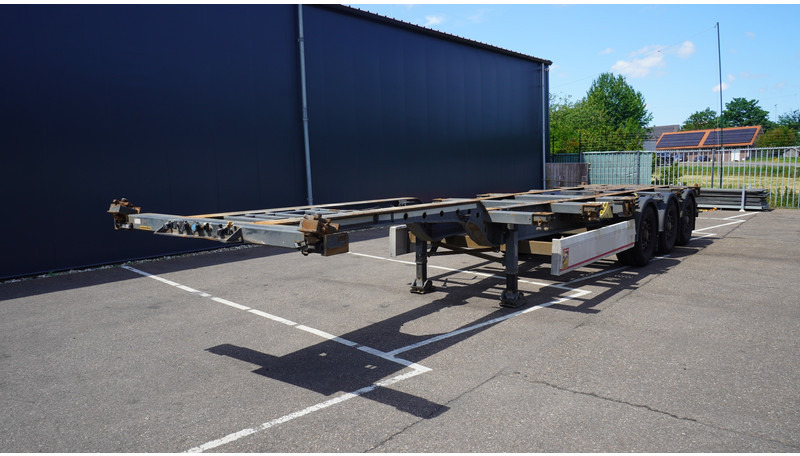Krone 3 AXLE CONTAINER TRANSPORT TRAILER EXTENDABLE 45 FT - סמיטריילר מוביל מכולות/ החלפת גוף: תמונה 2 Krone 3 AXLE CONTAINER TRANSPORT TRAILER EXTENDABLE 45 FT - סמיטריילר מוביל מכולות/ החלפת גוף: תמונה 2