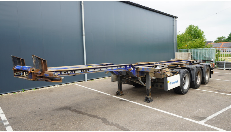 Krone 3 AXLE CONTAINER TRANSPORT TRAILER EXTENDABLE 45 FT - סמיטריילר מוביל מכולות/ החלפת גוף: תמונה 2 Krone 3 AXLE CONTAINER TRANSPORT TRAILER EXTENDABLE 45 FT - סמיטריילר מוביל מכולות/ החלפת גוף: תמונה 2