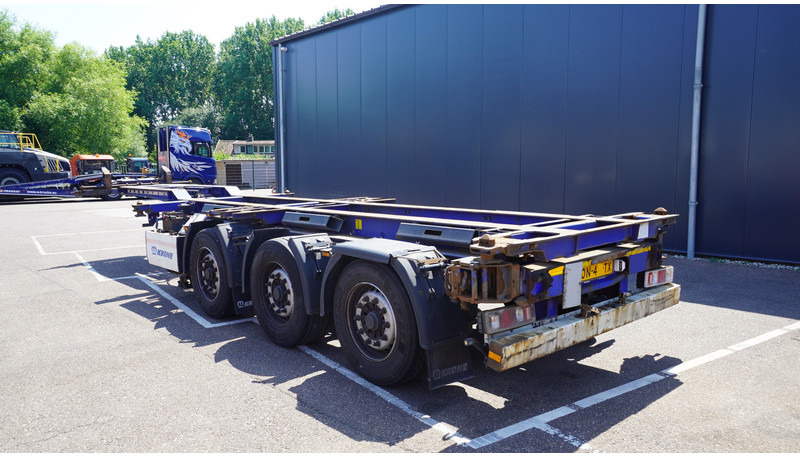 Krone 3 AXLE CONTAINER TRANSPORT TRAILER - סמיטריילר מוביל מכולות/ החלפת גוף: תמונה 5 Krone 3 AXLE CONTAINER TRANSPORT TRAILER - סמיטריילר מוביל מכולות/ החלפת גוף: תמונה 5