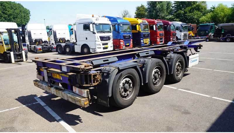 Krone 3 AXLE CONTAINER TRANSPORT TRAILER - סמיטריילר מוביל מכולות/ החלפת גוף: תמונה 4 Krone 3 AXLE CONTAINER TRANSPORT TRAILER - סמיטריילר מוביל מכולות/ החלפת גוף: תמונה 4