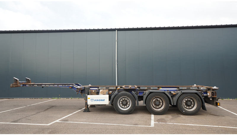 Krone 3 AXLE CONTAINER TRANSPORT TRAILER - סמיטריילר מוביל מכולות/ החלפת גוף: תמונה 1 Krone 3 AXLE CONTAINER TRANSPORT TRAILER - סמיטריילר מוביל מכולות/ החלפת גוף: תמונה 1