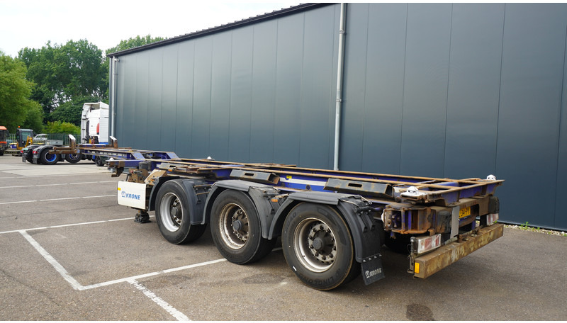 Krone 3 AXLE CONTAINER TRANSPORT TRAILER - סמיטריילר מוביל מכולות/ החלפת גוף: תמונה 4 Krone 3 AXLE CONTAINER TRANSPORT TRAILER - סמיטריילר מוביל מכולות/ החלפת גוף: תמונה 4