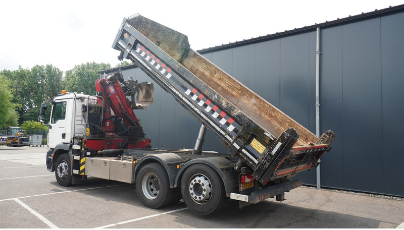 משאית מנוף MAN TGM 26.290 TIPPER WITH HMF 1643 Z2 CRANE: תמונה 6
