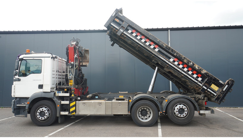 MAN TGM 26.290 TIPPER WITH HMF 1643 Z2 CRANE - משאית מנוף: תמונה 4 MAN TGM 26.290 TIPPER WITH HMF 1643 Z2 CRANE - משאית מנוף: תמונה 4