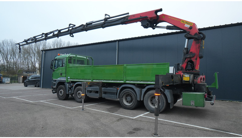 MAN TGS 41.460 8X4 OPEN BOX WITH PALFINGER PK 40002 EH CRANE 384.000KM - משאית מנוף: תמונה 3 MAN TGS 41.460 8X4 OPEN BOX WITH PALFINGER PK 40002 EH CRANE 384.000KM - משאית מנוף: תמונה 3