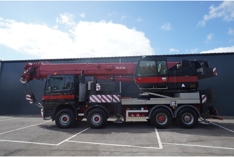 Mercedes-Benz ACTROS 4141 / FAUN HK60 MOBILE CRANE WITH JIB - משאית מנוף: תמונה 1 Mercedes-Benz ACTROS 4141 / FAUN HK60 MOBILE CRANE WITH JIB - משאית מנוף: תמונה 1