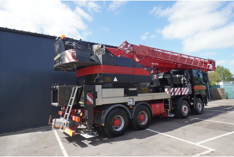 משאית מנוף Mercedes-Benz ACTROS 4141 / FAUN HK60 MOBILE CRANE WITH JIB: תמונה 8