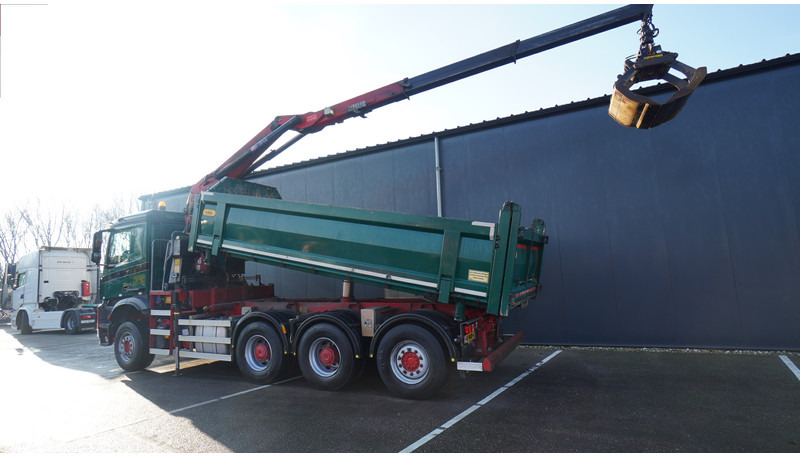 Mercedes-Benz AROCS 3542 8X4 2 SIDE TIPPER WITH HMF Z 1943 CRANE 407.000KM - משאית מנוף: תמונה 3 Mercedes-Benz AROCS 3542 8X4 2 SIDE TIPPER WITH HMF Z 1943 CRANE 407.000KM - משאית מנוף: תמונה 3