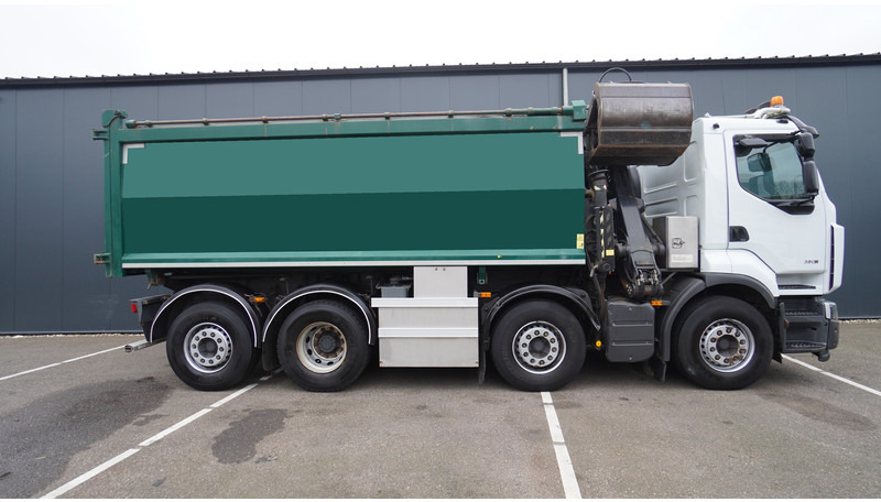 Renault PREMIUM 380 DXI 8X2/6 2 SIDE TIPPER WITH PLFINGER Q 170 Z CRANE.278.200KM - משאית מנוף: תמונה 5 Renault PREMIUM 380 DXI 8X2/6 2 SIDE TIPPER WITH PLFINGER Q 170 Z CRANE.278.200KM - משאית מנוף: תמונה 5
