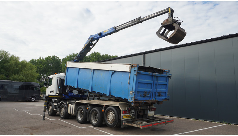 Scania G 490 10X4 CABLE SYSTEM TRUCK WITH PALFINGER Q180Z95TR CRANE - משאית מנוף: תמונה 3 Scania G 490 10X4 CABLE SYSTEM TRUCK WITH PALFINGER Q180Z95TR CRANE - משאית מנוף: תמונה 3