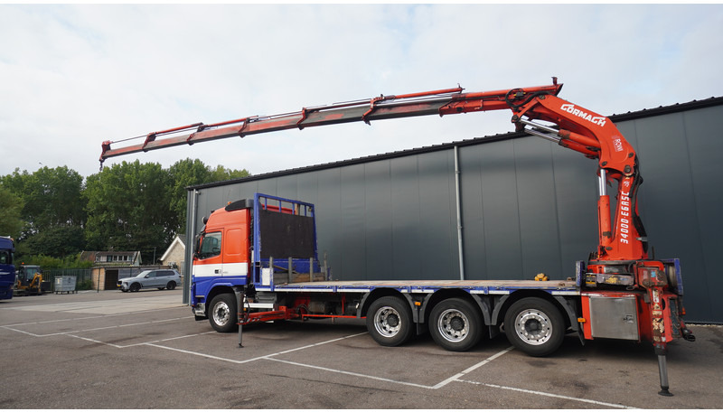 Volvo FM 450 8X4 FLATBED WITH GORMACH 3400E6 CRANE - משאית מנוף: תמונה 3 Volvo FM 450 8X4 FLATBED WITH GORMACH 3400E6 CRANE - משאית מנוף: תמונה 3