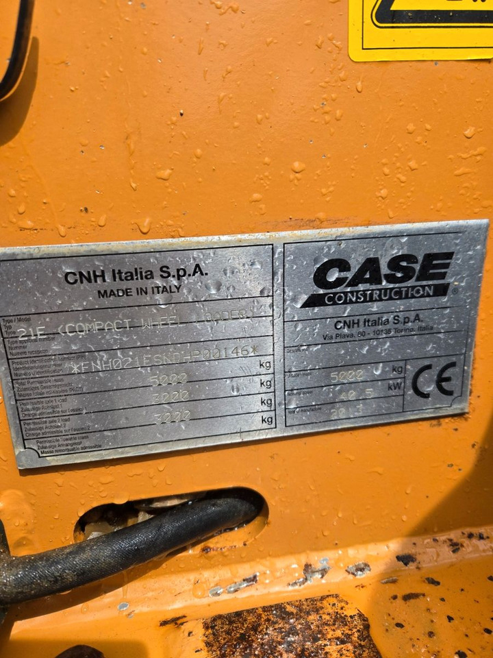 Case 21E - מעמיס גלגלים: תמונה 2 Case 21E - מעמיס גלגלים: תמונה 2