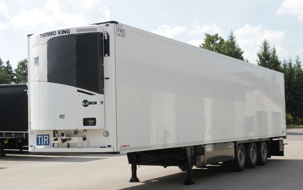 סמיטריילר עם קירור Schmitz Cargobull FP 60 Thermo King SLXi 300 / DOPPELSTOCK / Oś Podnoszona /JAK NOWA / ŚCIANA 7 CM /: תמונה 1