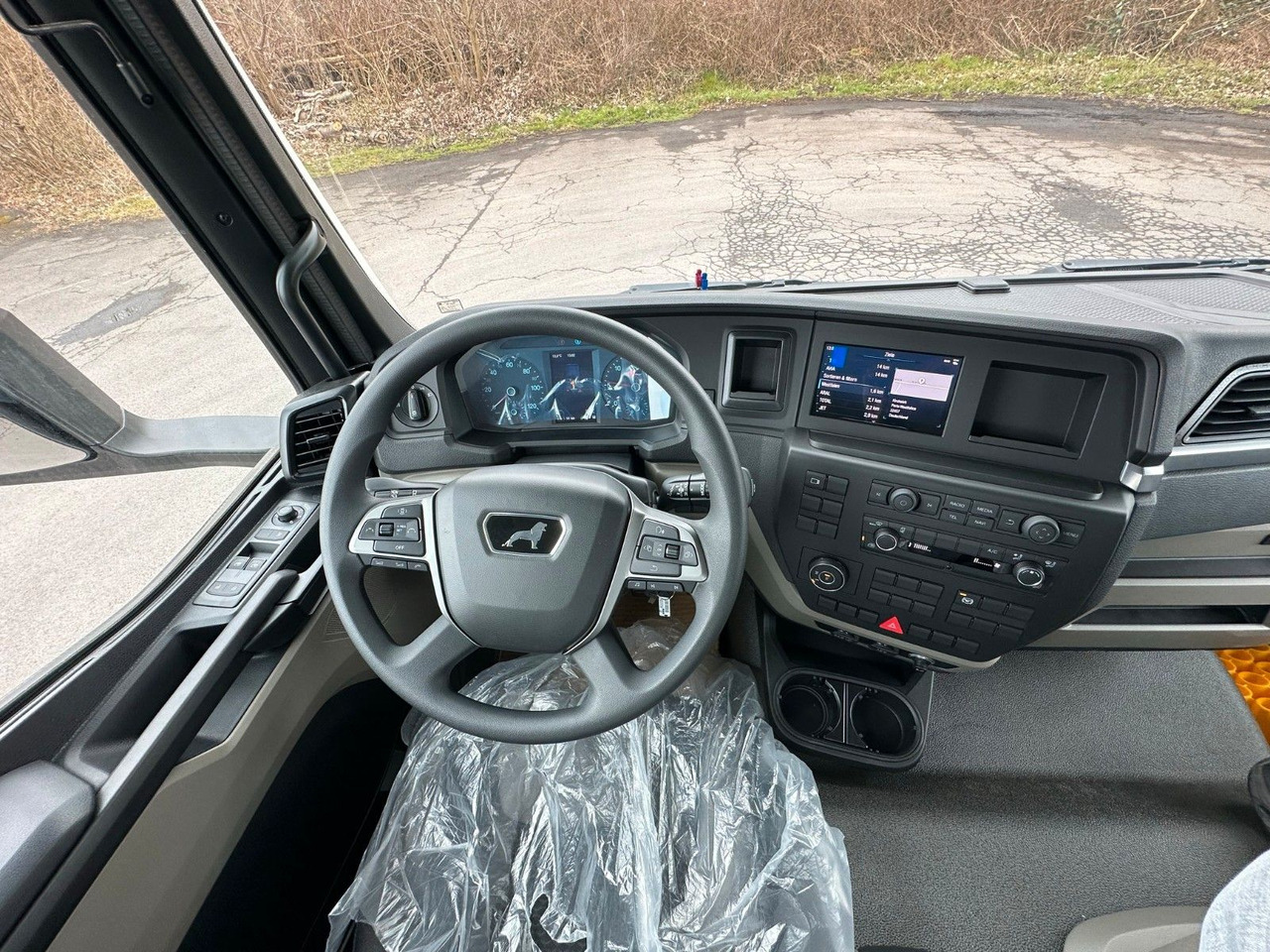 מזהיר MAN TGM 18.320  4X4  Euro 6e Euromix 3-Seiten-Kipper: תמונה 24