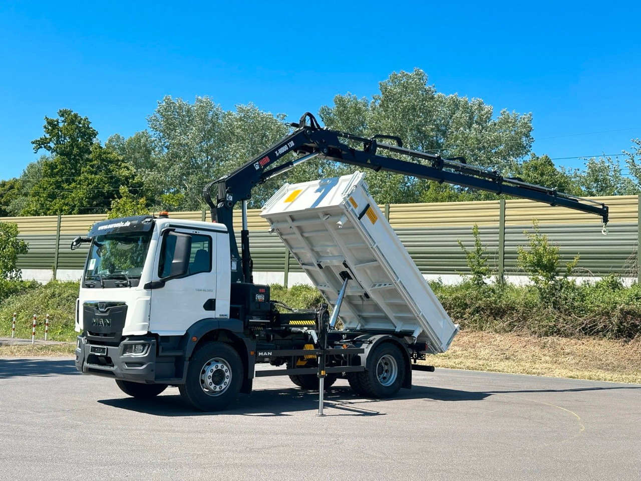 MAN TGM 18.320 4x2 Euro6e Hiab X-HiDuo 138DS-4 - מזהיר, משאית מנוף: תמונה 1 MAN TGM 18.320 4x2 Euro6e Hiab X-HiDuo 138DS-4 - מזהיר, משאית מנוף: תמונה 1