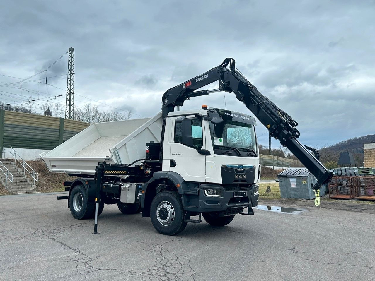 MAN TGM 18.320 4x4 Euro6e Hiab X-HiDuo 138DS-3 - מזהיר, משאית מנוף: תמונה 5 MAN TGM 18.320 4x4 Euro6e Hiab X-HiDuo 138DS-3 - מזהיר, משאית מנוף: תמונה 5