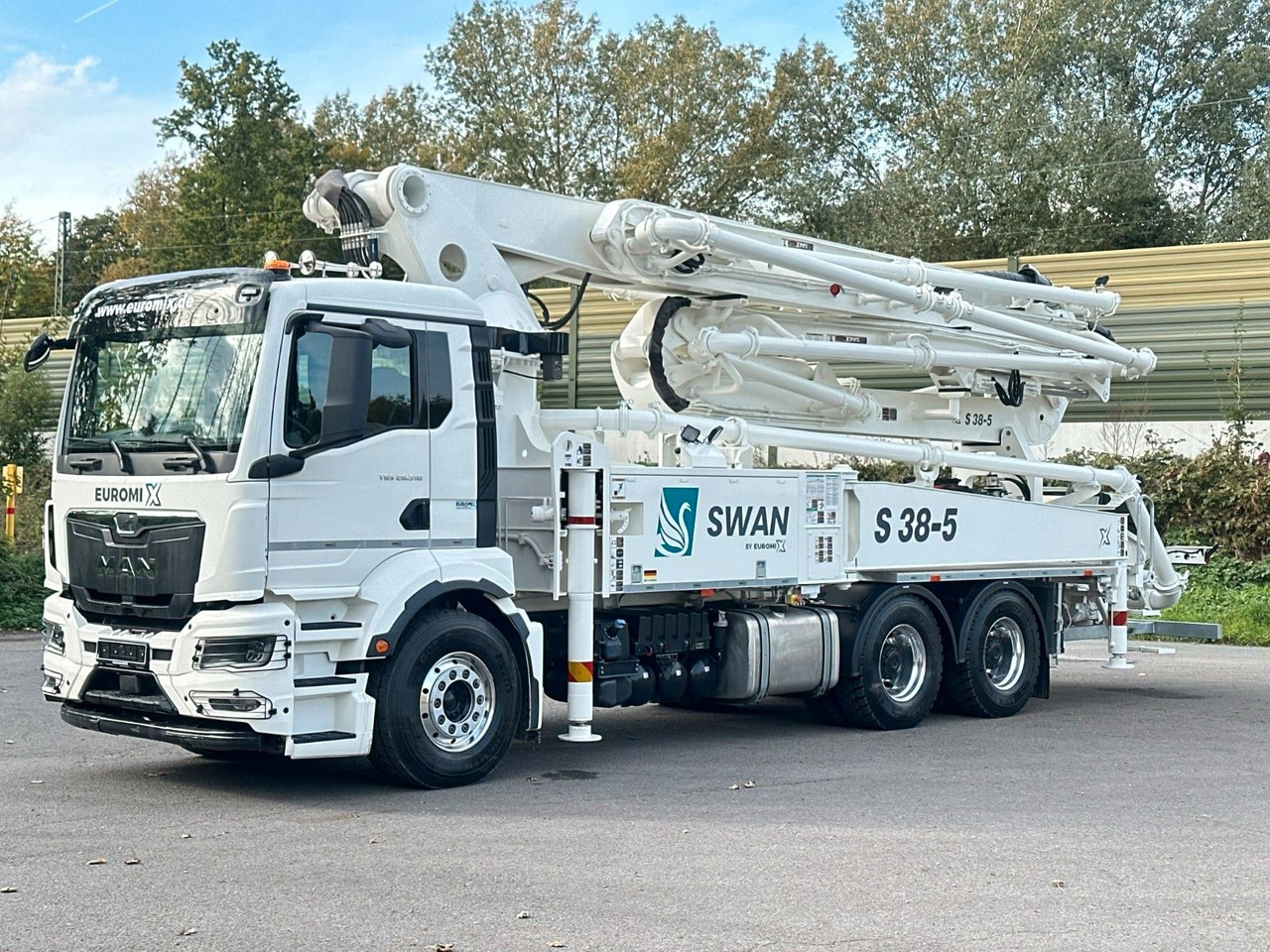 MAN TGS 26.510 6x4 SWAN TSP 38-5 160RZ ( 38m ) - משאית משאבת בטון: תמונה 3 MAN TGS 26.510 6x4 SWAN TSP 38-5 160RZ ( 38m ) - משאית משאבת בטון: תמונה 3