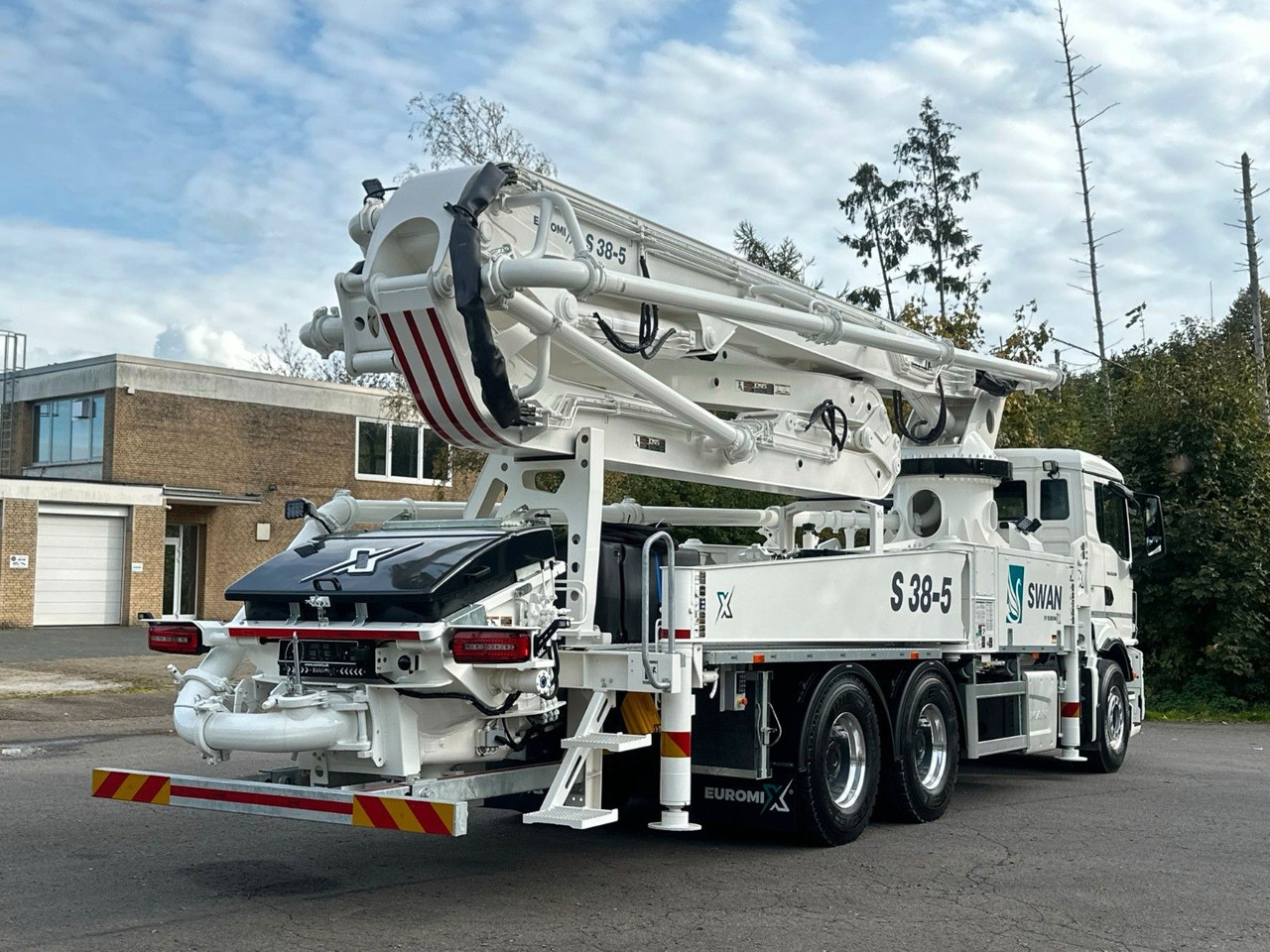 MAN TGS 26.510 6x4 SWAN TSP 38-5 160RZ ( 38m ) - משאית משאבת בטון: תמונה 5 MAN TGS 26.510 6x4 SWAN TSP 38-5 160RZ ( 38m ) - משאית משאבת בטון: תמונה 5