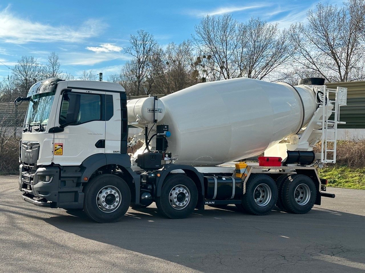 MAN TGS 32.440 8x4 / Euromix MTP EM 10 L - משאית מערבלת בטון: תמונה 3 MAN TGS 32.440 8x4 / Euromix MTP EM 10 L - משאית מערבלת בטון: תמונה 3