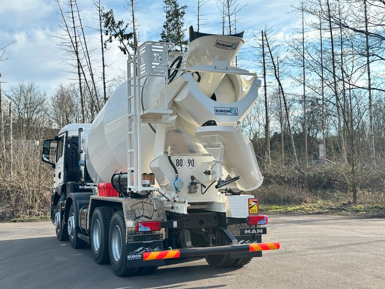 MAN TGS 32.440 8x4 / Euromix MTP EM 10 L - משאית מערבלת בטון: תמונה 4 MAN TGS 32.440 8x4 / Euromix MTP EM 10 L - משאית מערבלת בטון: תמונה 4