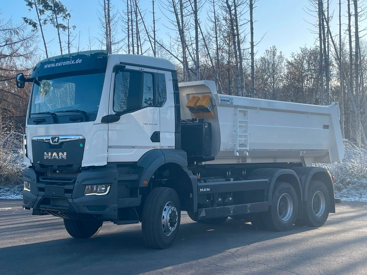 MAN TGS 33.440 6x6 /Euro6e Mulden-Kipper EuromixMTP - מזהיר: תמונה 2 MAN TGS 33.440 6x6 /Euro6e Mulden-Kipper EuromixMTP - מזהיר: תמונה 2