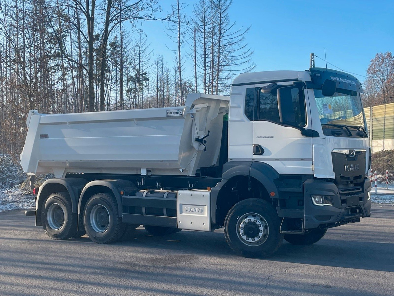 MAN TGS 33.440 6x6 /Euro6e Mulden-Kipper EuromixMTP - מזהיר: תמונה 1 MAN TGS 33.440 6x6 /Euro6e Mulden-Kipper EuromixMTP - מזהיר: תמונה 1